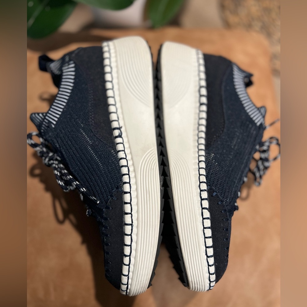 Steve Madden Blue and White Sneakers